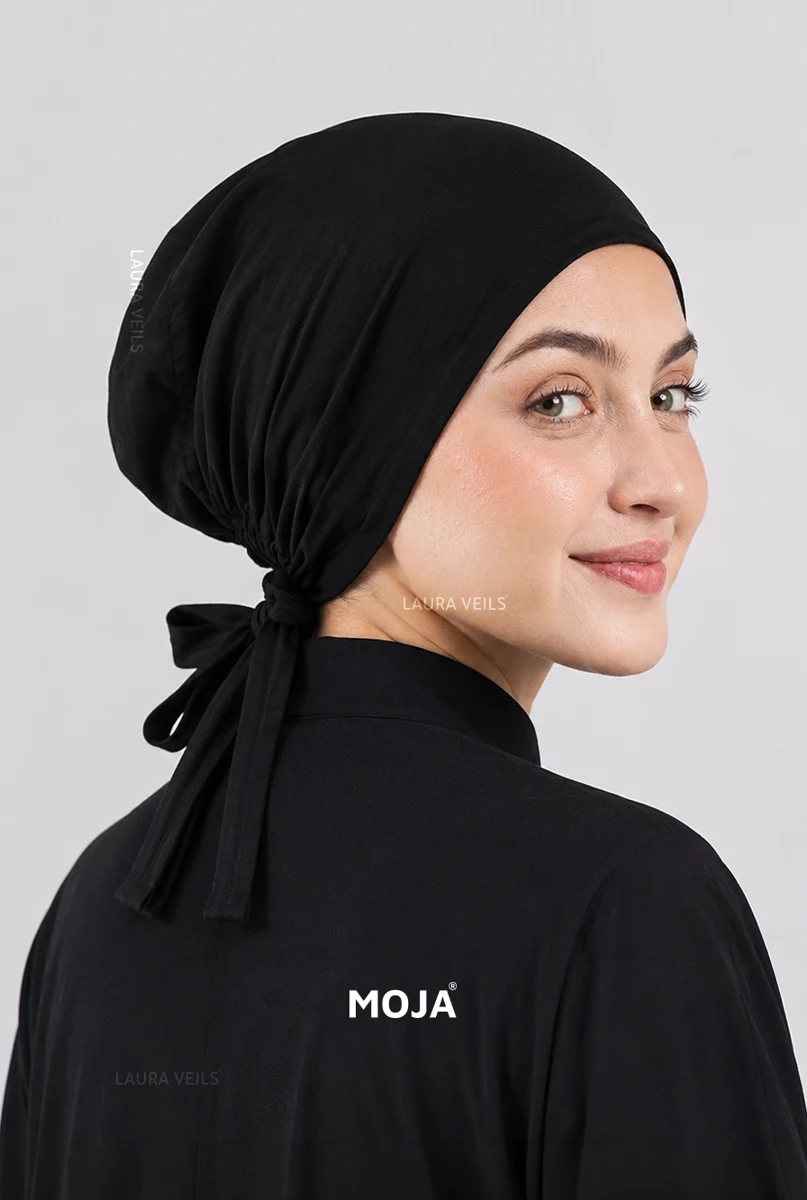 What to wear under a shayla: tie caps explained