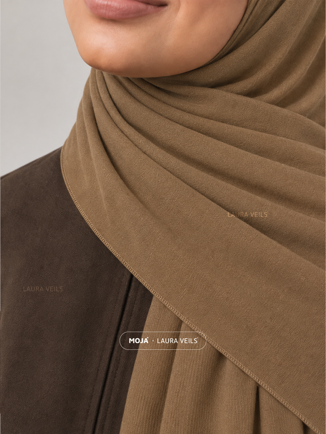Brown Moja Modal Cotton Hijab