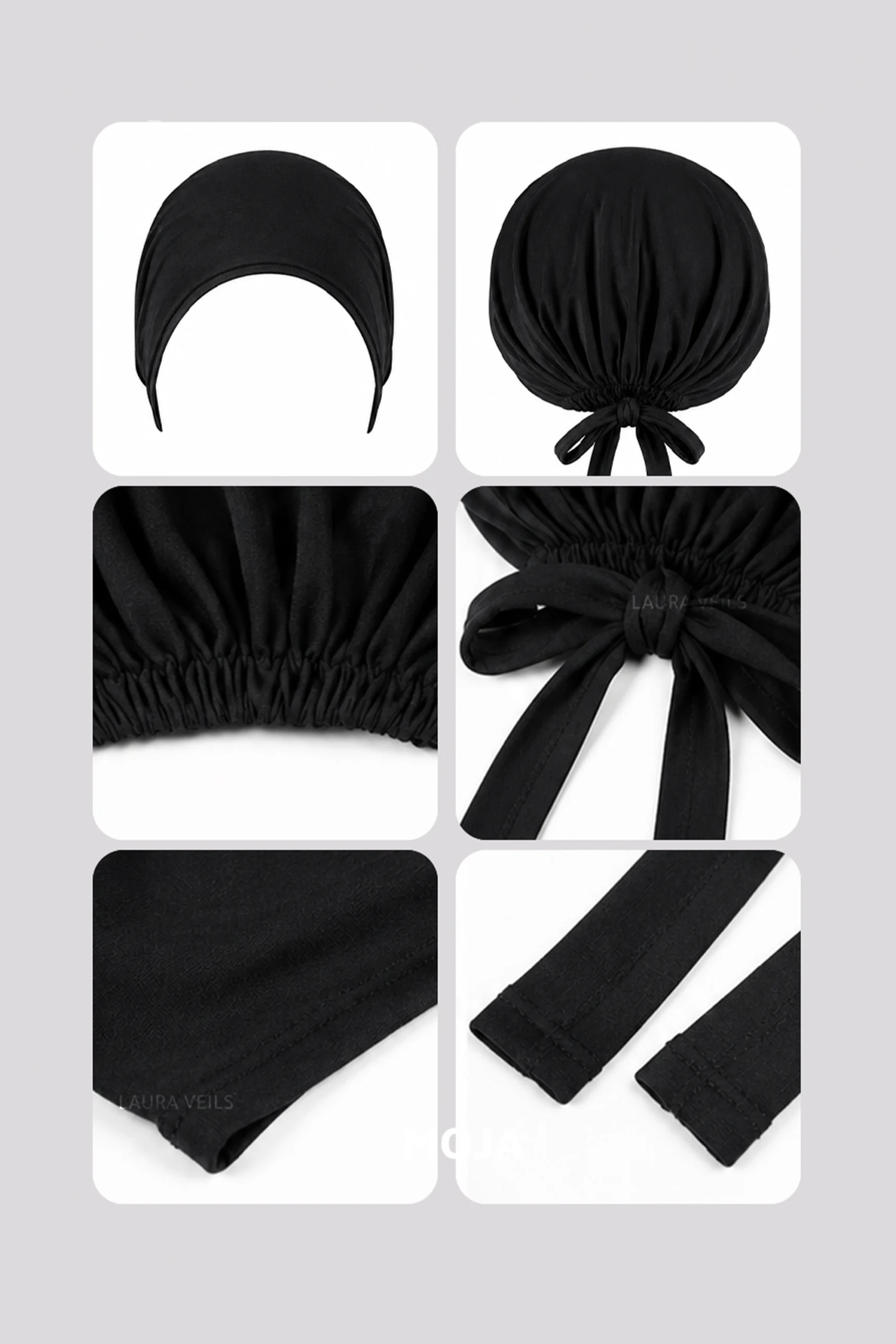 Lavender – Moja Tie Cap – Breathable Thin Jersey Underscarf