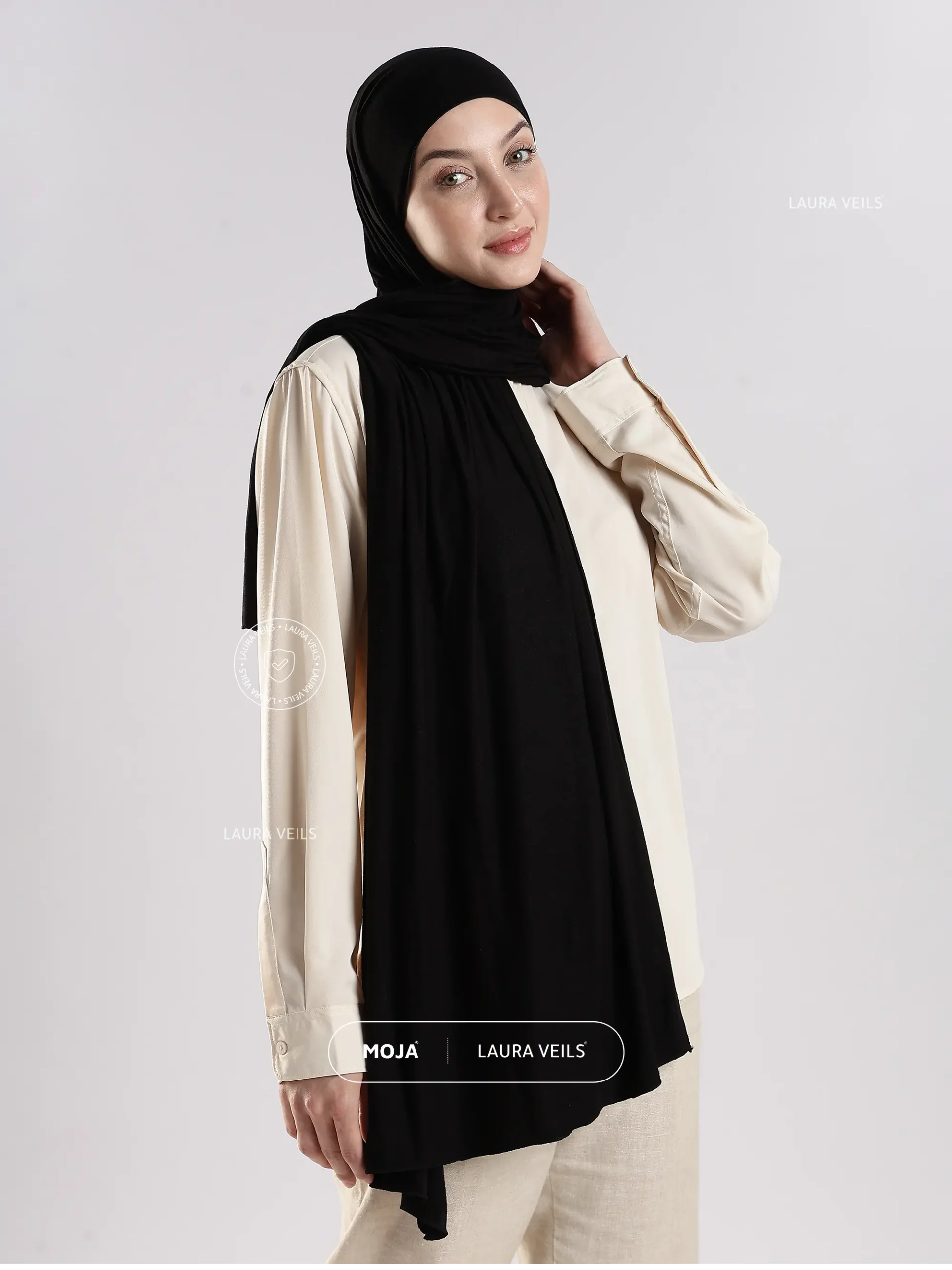 Black – Moja Jersey (Turkey Bamboo Jersey)