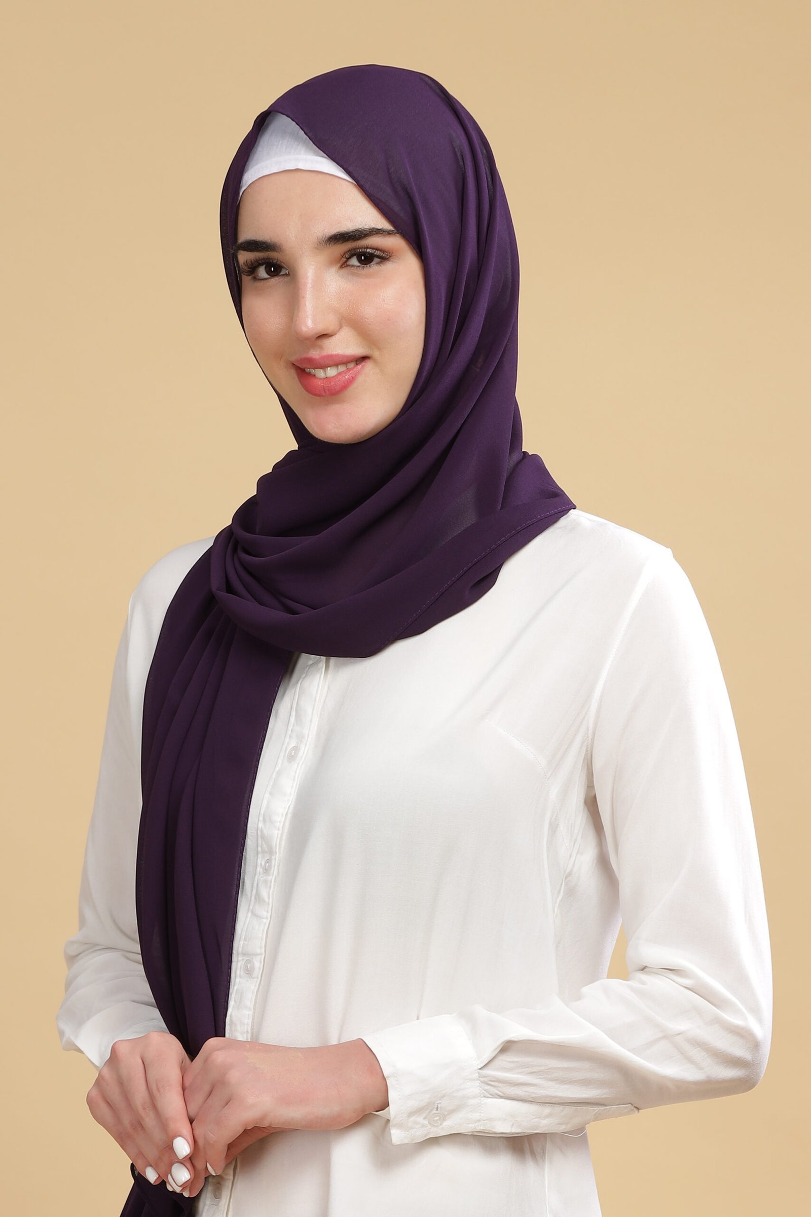 Violet – Moja Georgette Hijab