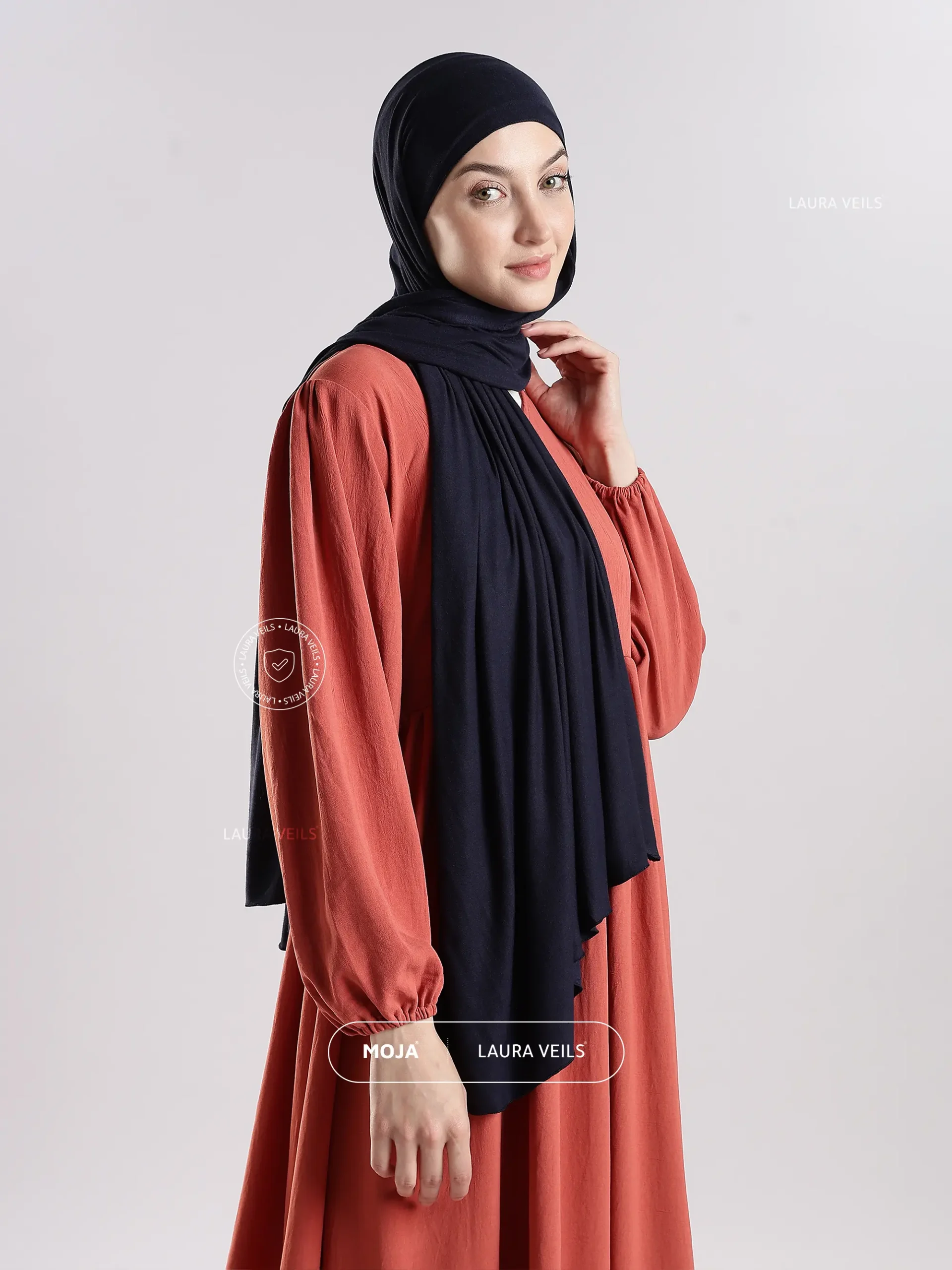 Navy Blue – Moja Jersey (Turkey Bamboo Jersey)