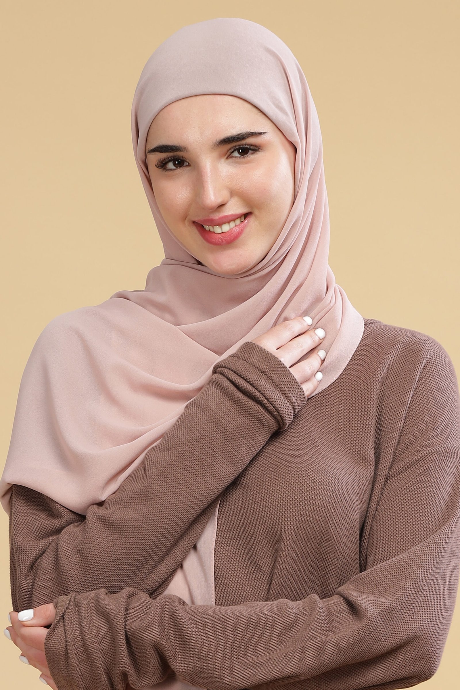 Pink Mist – Moja Georgette Hijab