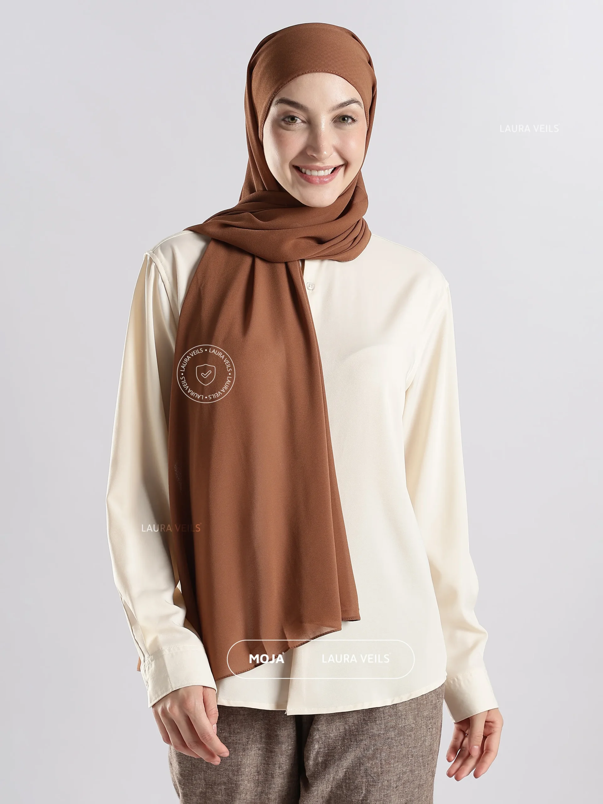 Ginger Bread Moja Georgette Hijab