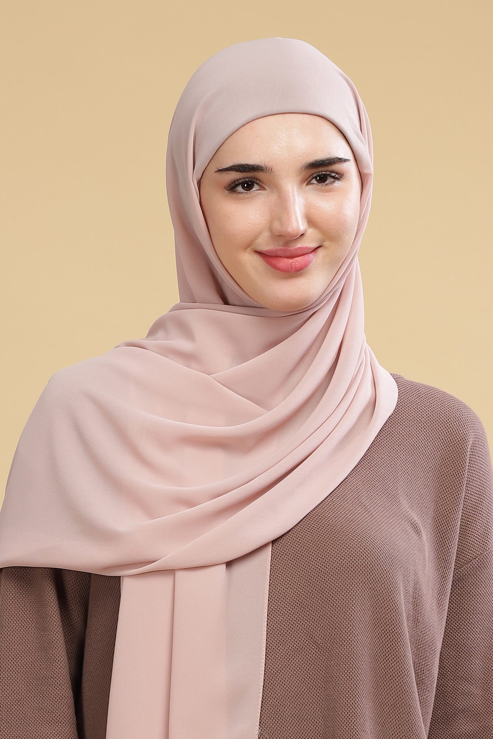 Pink Mist – Moja Georgette Hijab