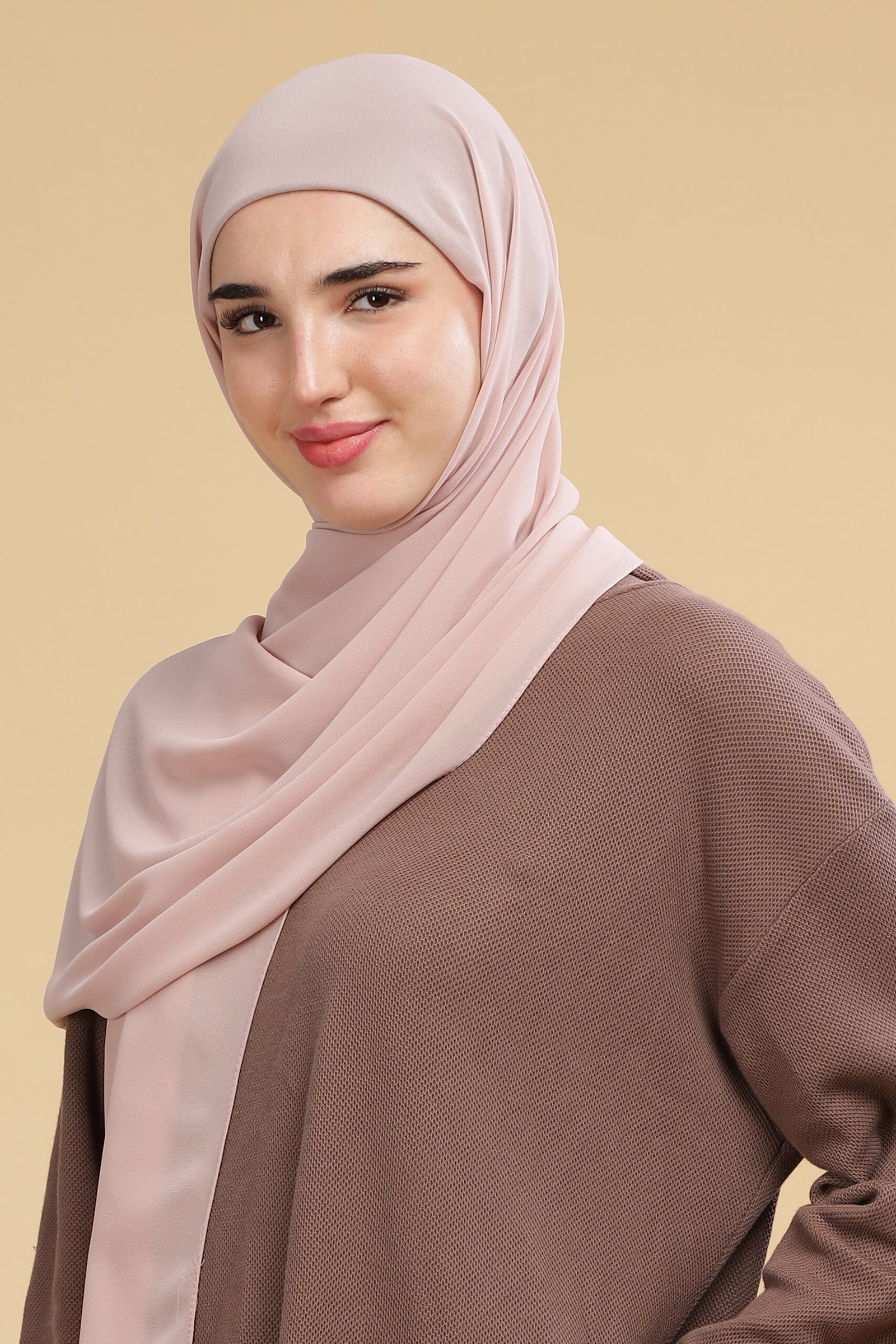 Pink Mist – Moja Georgette Hijab