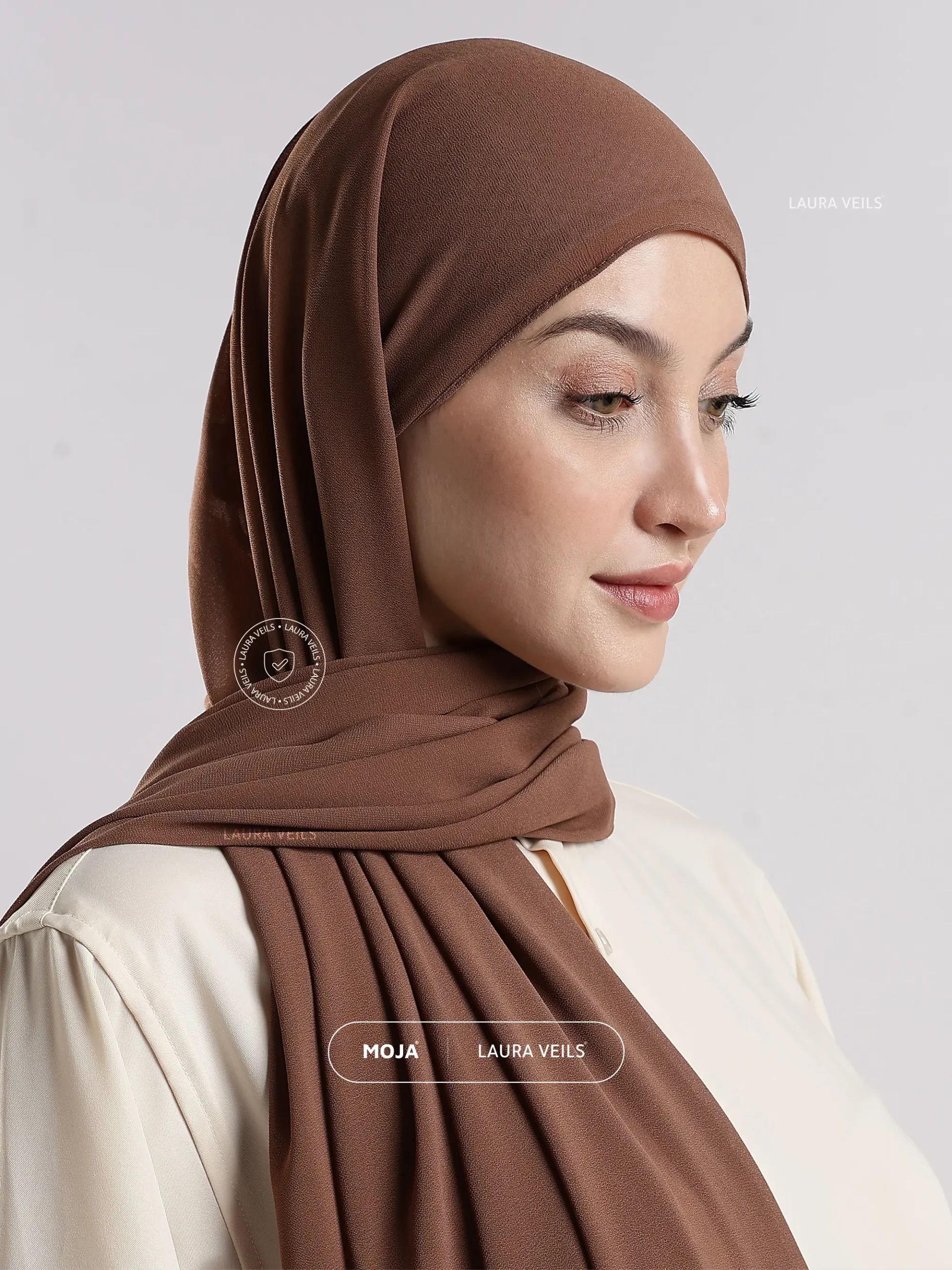 Oak Moja Georgette Hijab