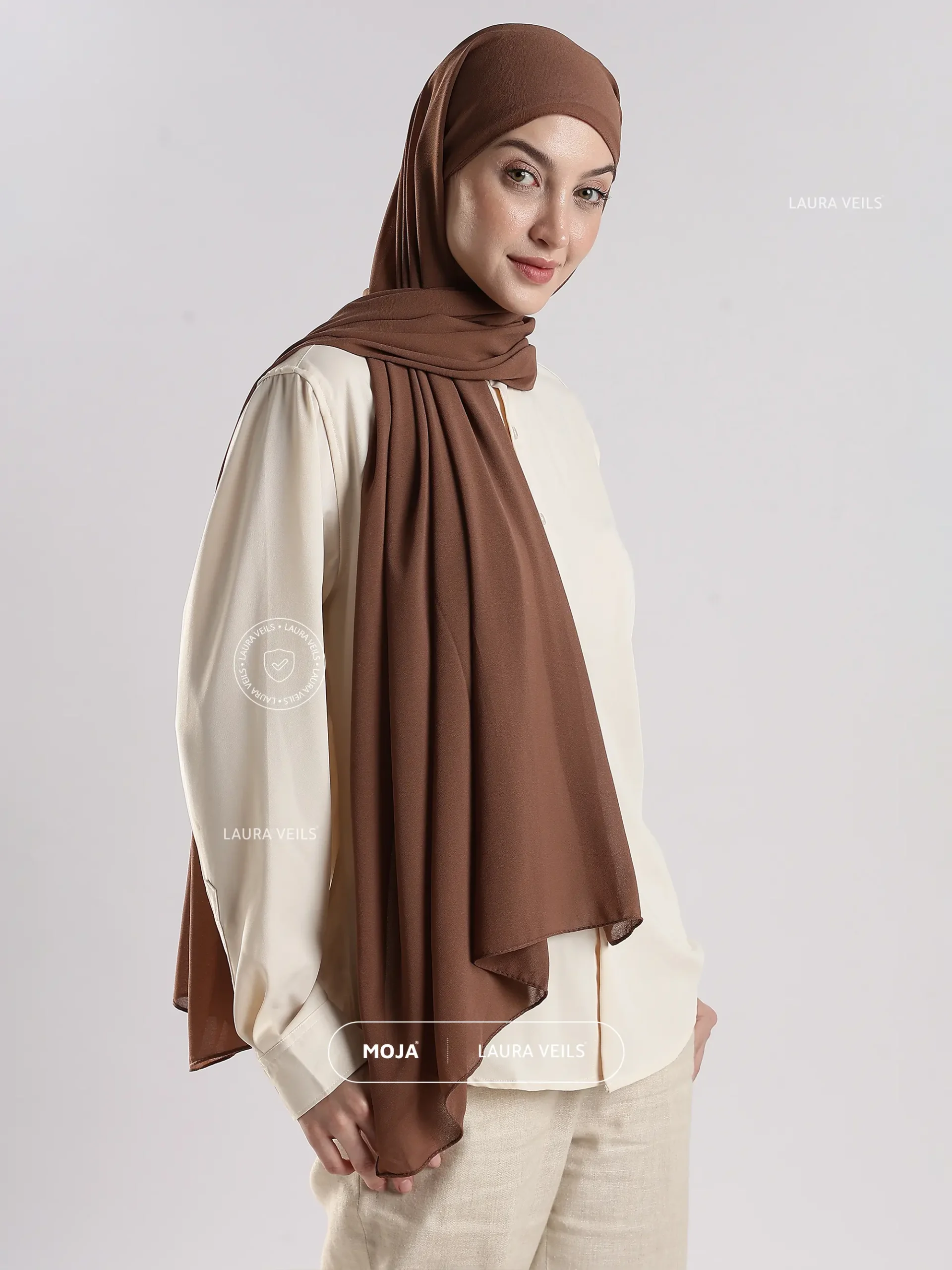 Oak Moja Georgette Hijab