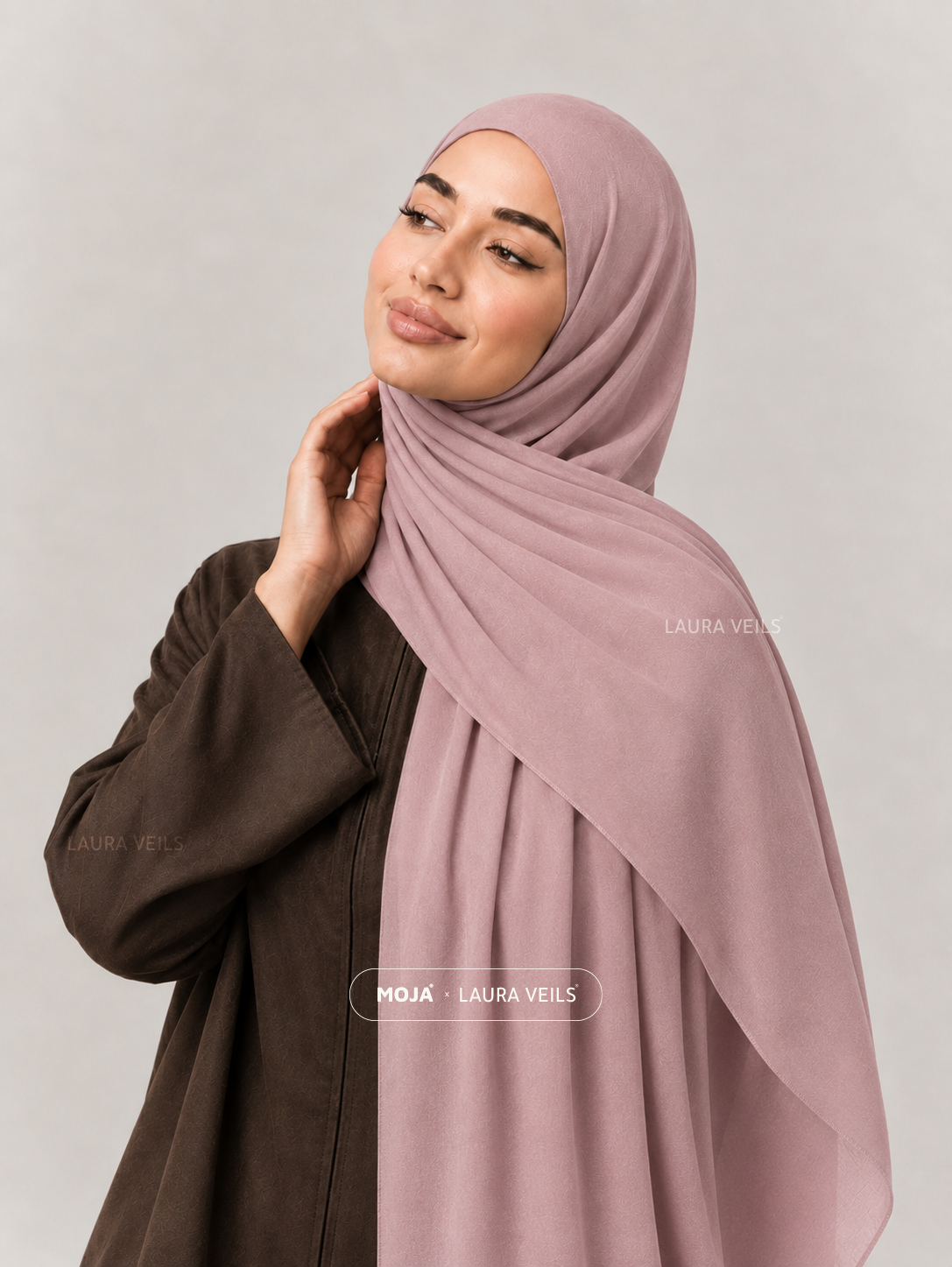 Opera Mauve Moja Modal Cotton Hijab