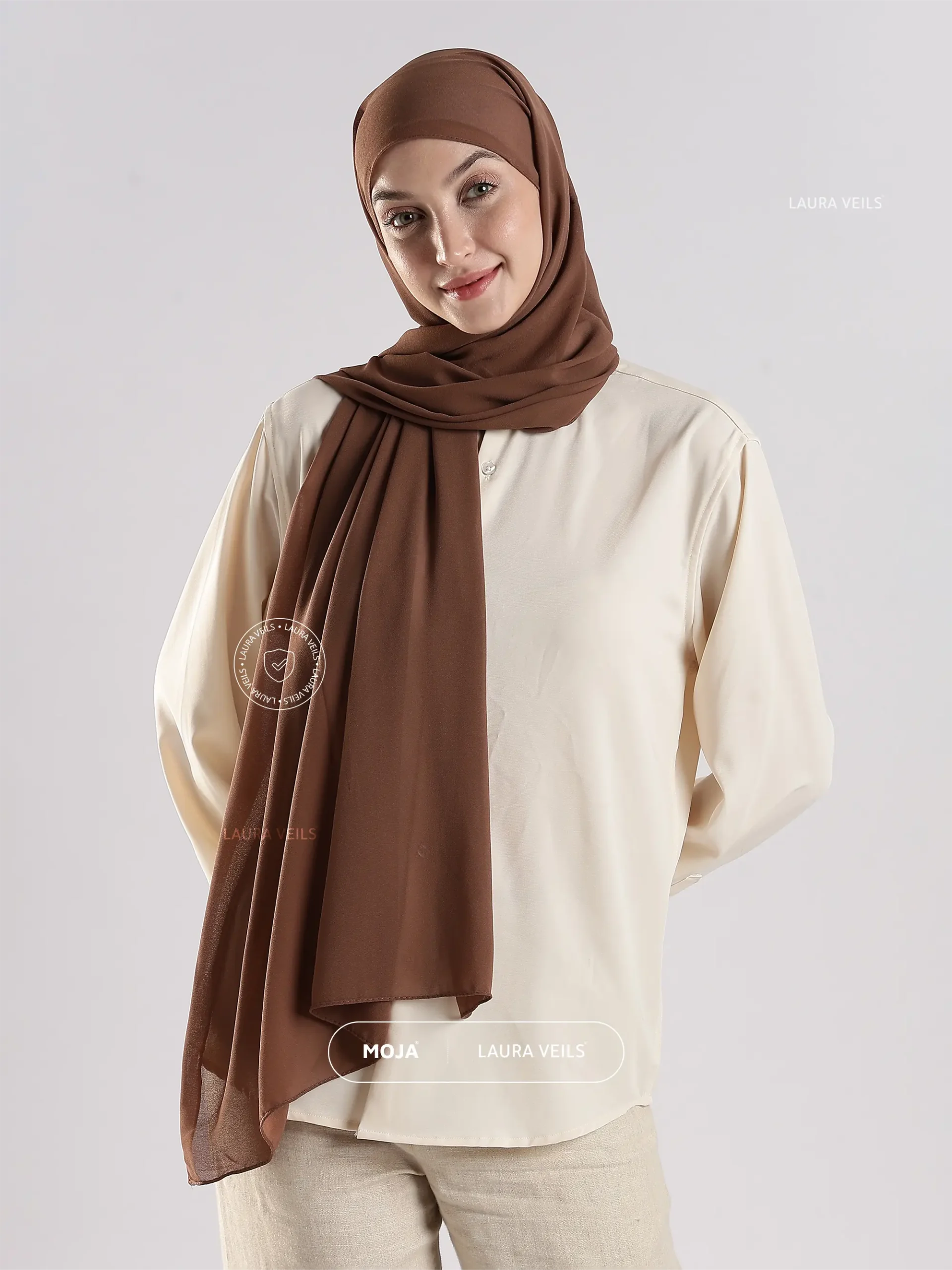 Oak Moja Georgette Hijab