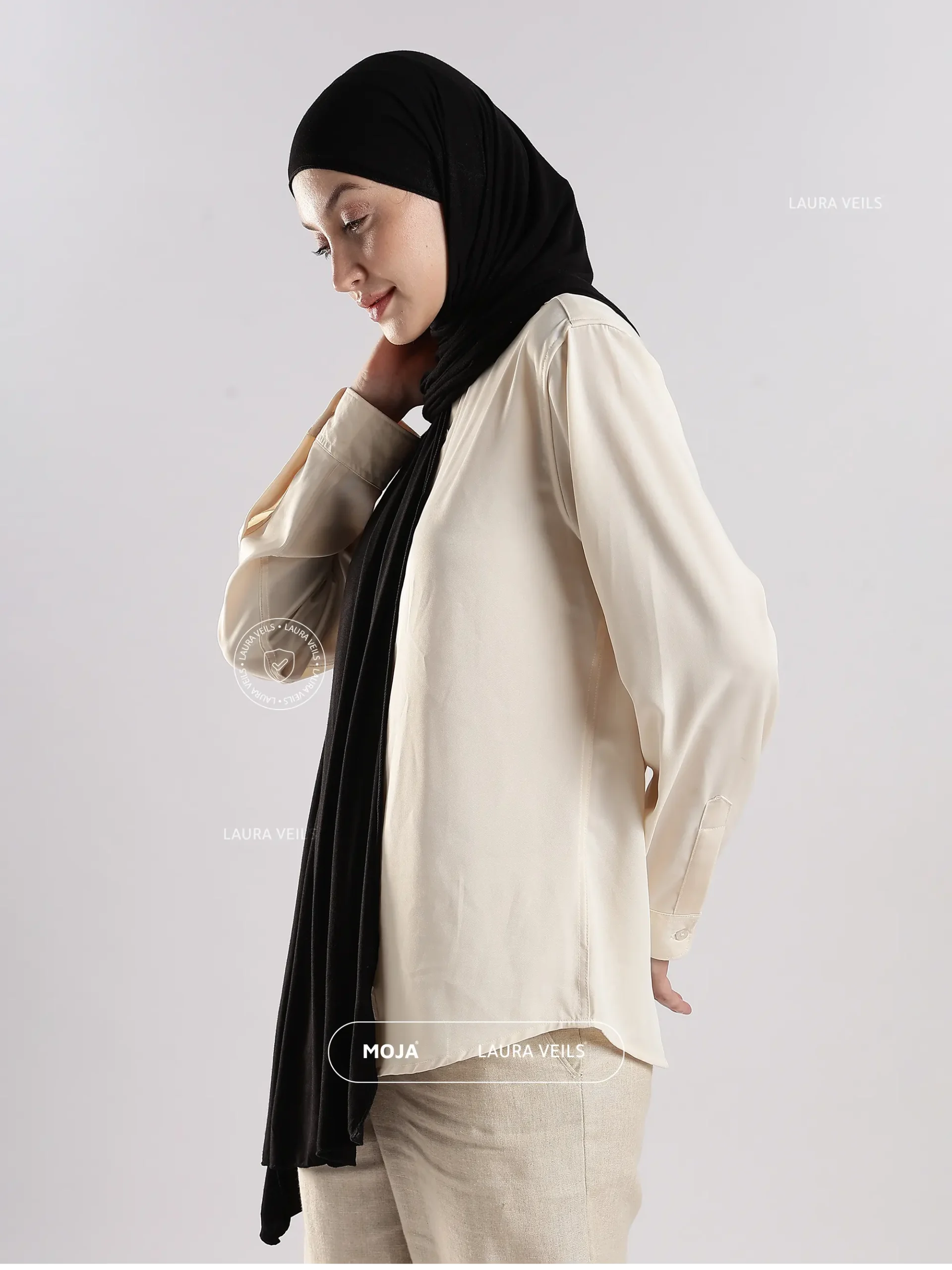 Black – Moja Jersey (Turkey Bamboo Jersey)