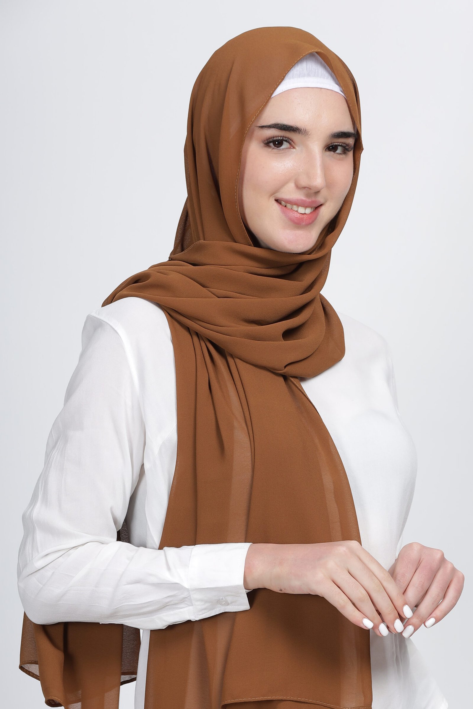 Cacao – Moja Georgette Hijab